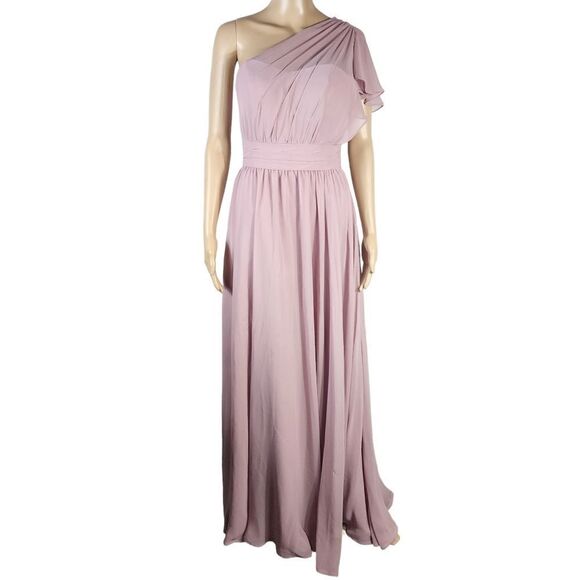 Morilee by Madeline Gardner in EGGPLANT bridesmaids dress - Picture 2 of 8